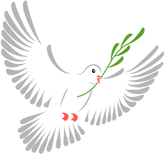 dove with olive branch